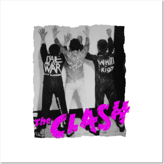 the clash Wall Art by small alley co